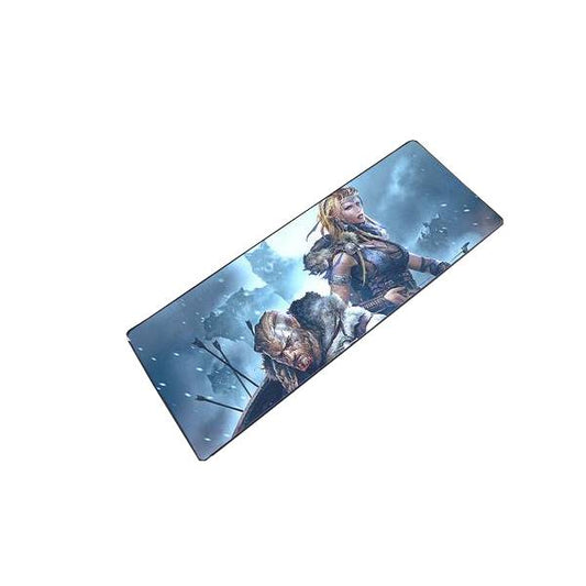 tapis de souris viking ragnar et lagertha