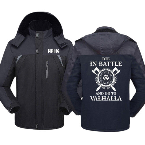 Veste Viking Guerrier Noir