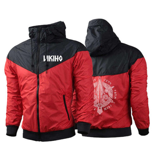 Veste Viking Lance Gungnir rouge