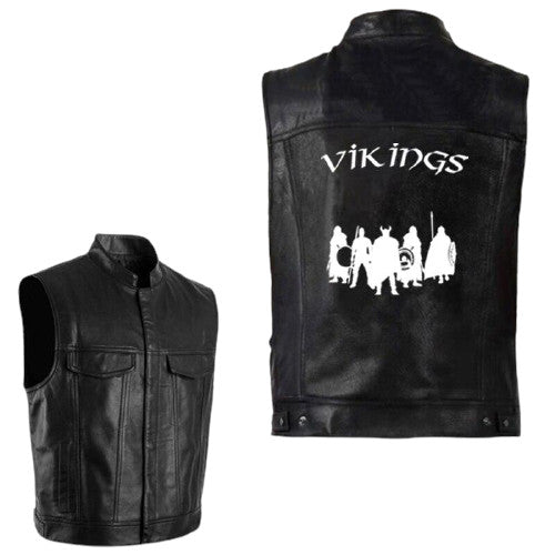 Veste Viking en cuir Armée du Nord