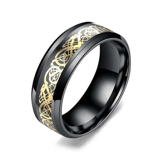 Bague Jarl Or Noir