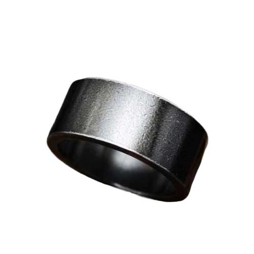 bague viking acier homme