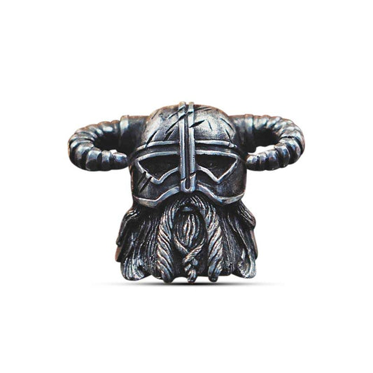 Bague Viking Casque à cornes