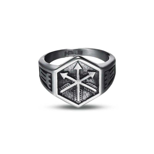 bague viking fleche nordique