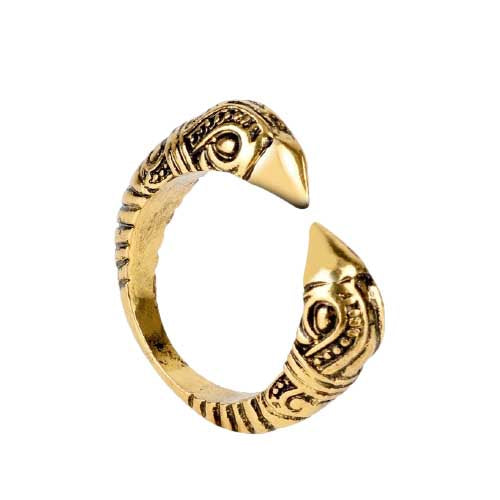 Bague Viking Oiseau en Or