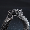 Bracelet Viking Serpent Jormungand qui se mord la queue