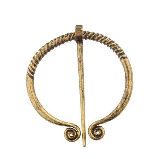 Broche Viking Femme Or