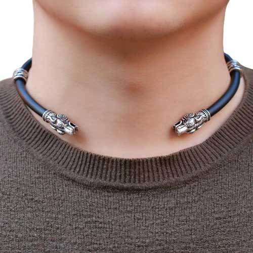 collier torque celtique