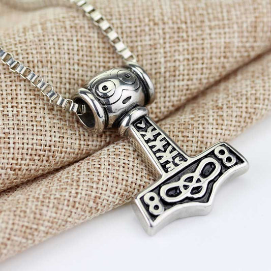 Collier Viking du Marteau de Thor Le Savoir