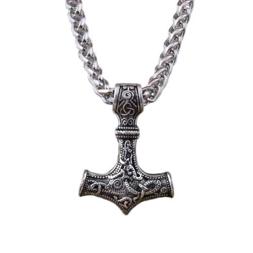 collier viking mjolnir