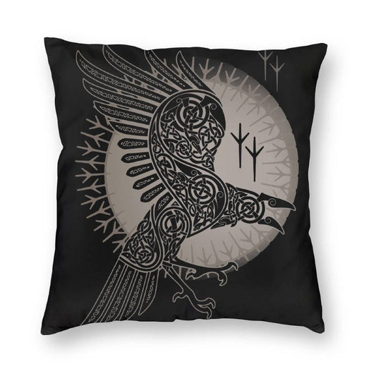 coussin viking Munin