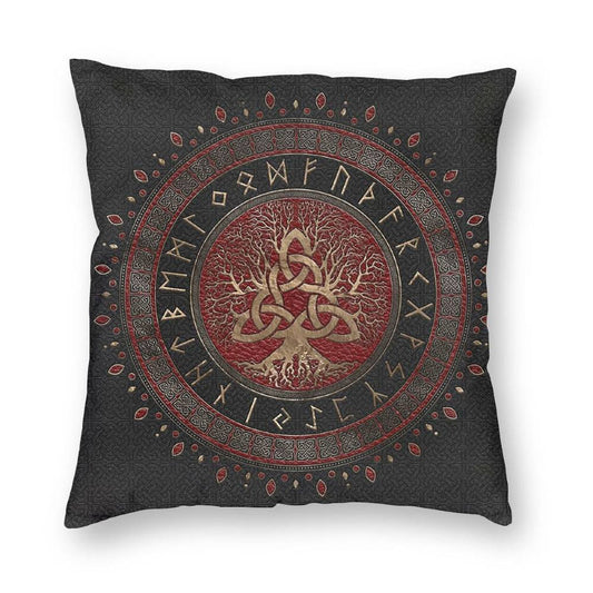 coussin viking arbre celtique