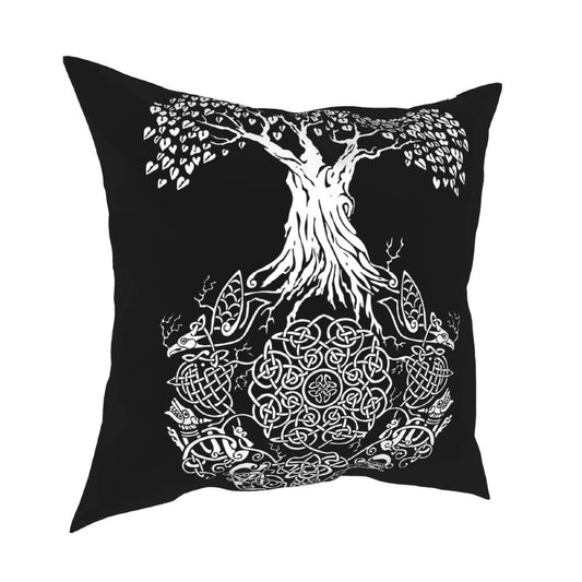 coussin viking arbre monde