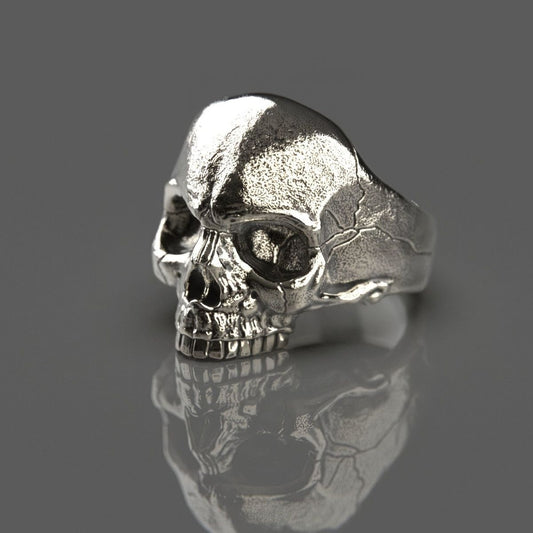 Bague Tête de Mort Keith Richards (Argent)