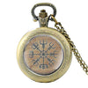 Wikinger-Vegvisir-Taschenuhr