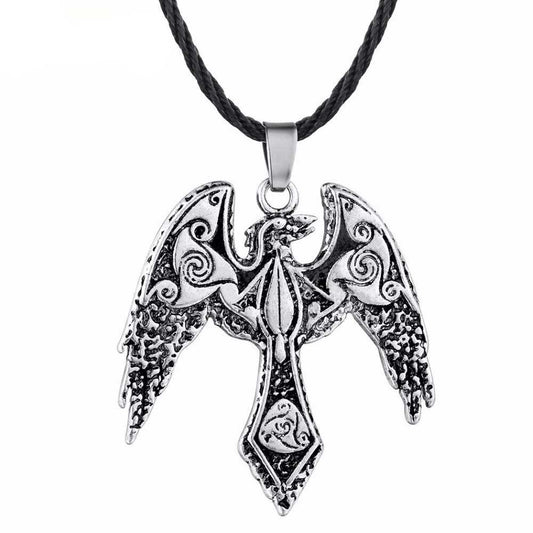 pendentif aigle argent