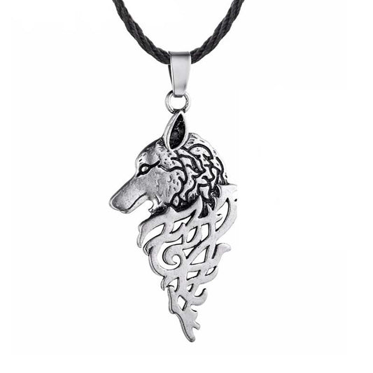 pendentif loup viking