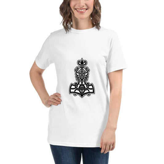 T-shirt Viking Femme Marteau Mjollnir de Thor