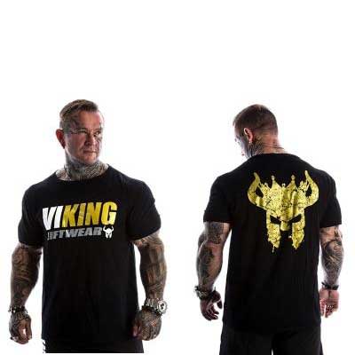 t shirt viking musculation roi