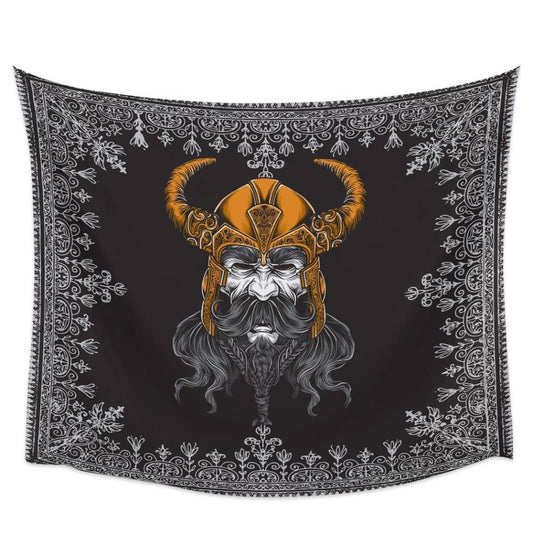 Tapis mural viking soldat du valhalla