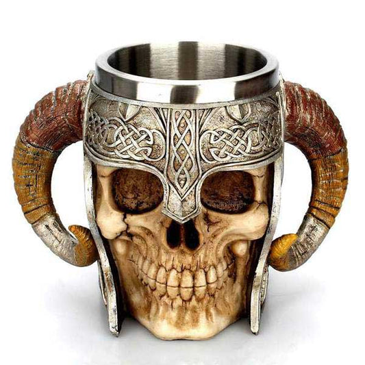 Viking Skull Mug