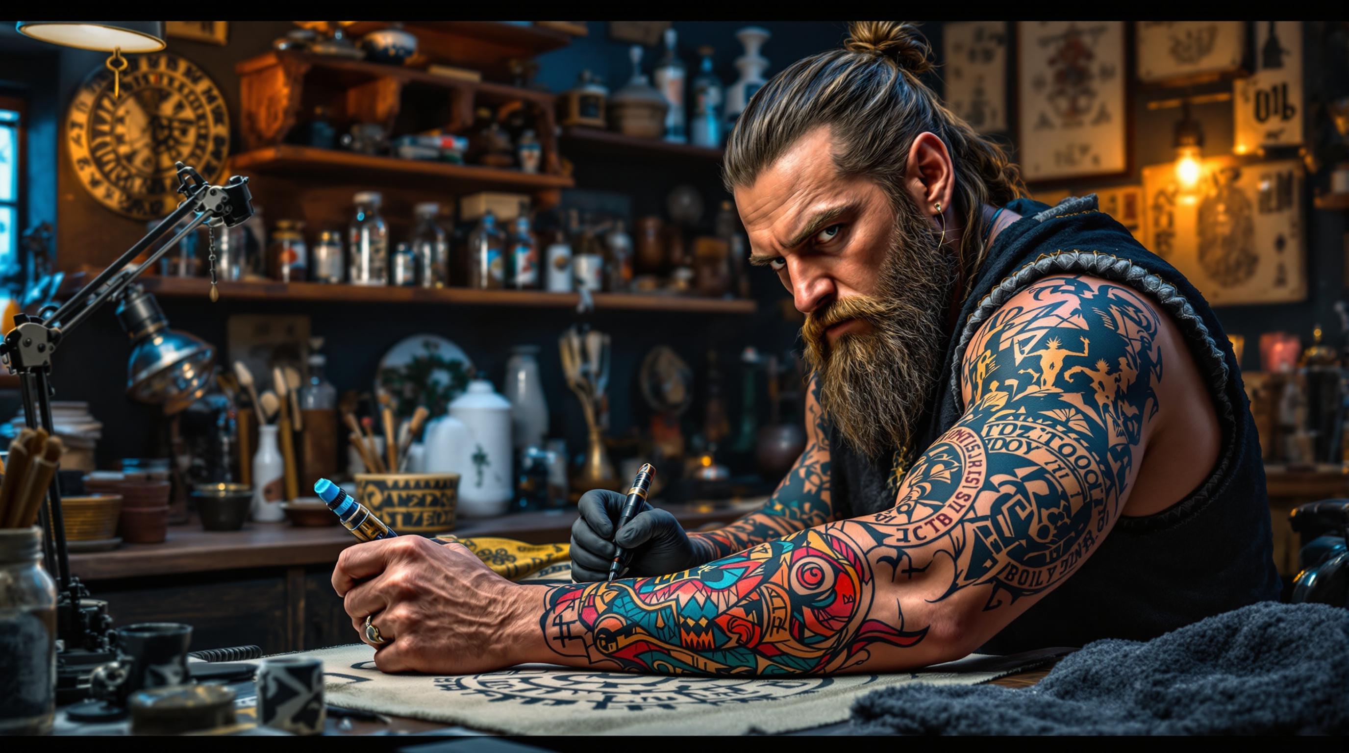 Comment incorporer des runes dans un tatouage viking ? – Ervald