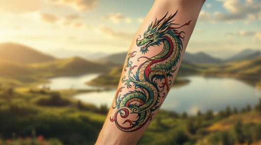 Que signifie le tatouage du dragon viking ?