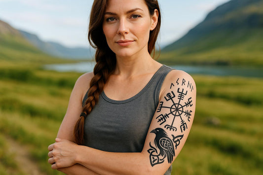 Tatouage viking femme