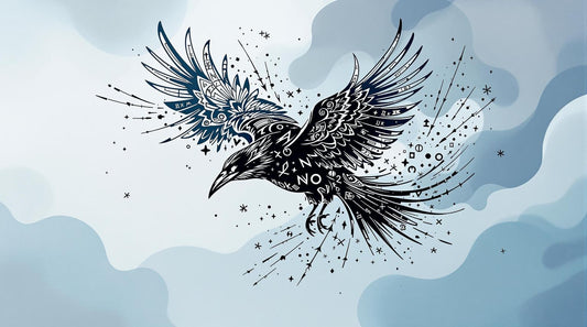 Tatouage corbeau viking