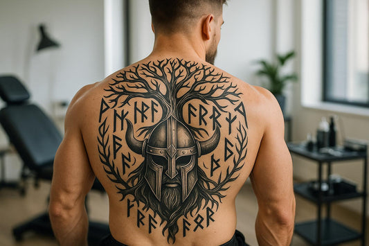 Tatouage viking dos