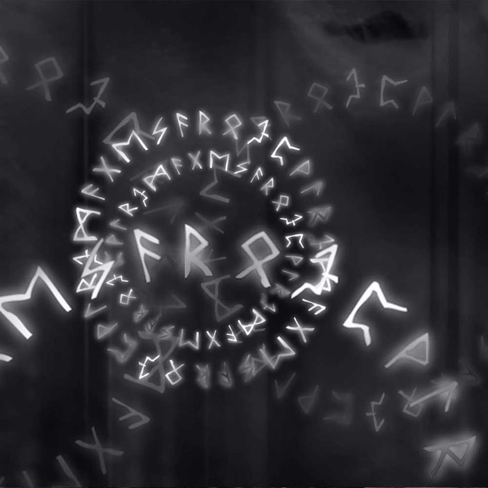 Interlocking V Rune Runes – Ervald
