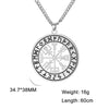 Vegvisir Viking Necklace