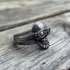 SteamPunk Skull Ring (Silver)