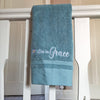 Embroidery Hand Towel Unique Christian Gift 4 Colours
