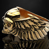 Golden Skull Ring (Silver)