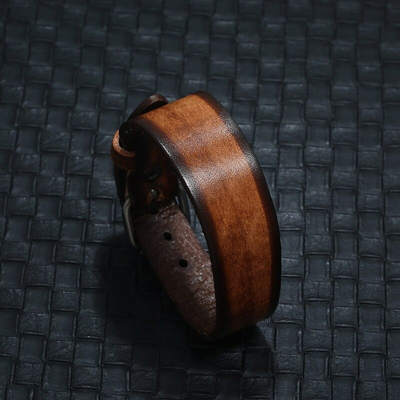 bracelet viking midgard brun