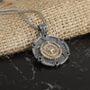 Viking Compass Necklace (Sterling Silver)