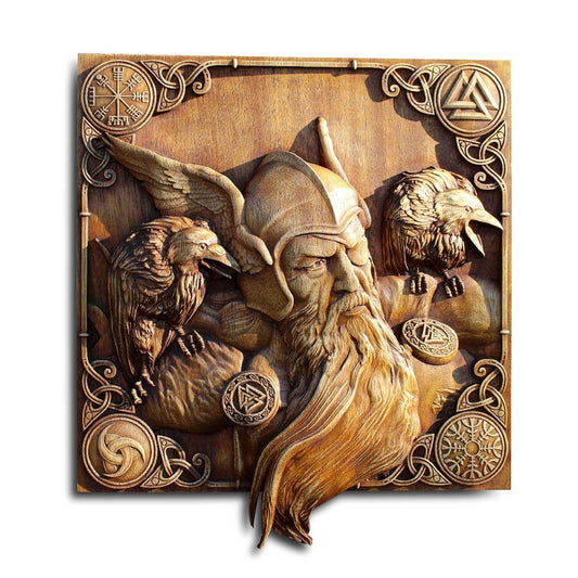 Art Mural Viking Dieu Odin