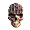 Valhalla American Skull Viking Wall Art