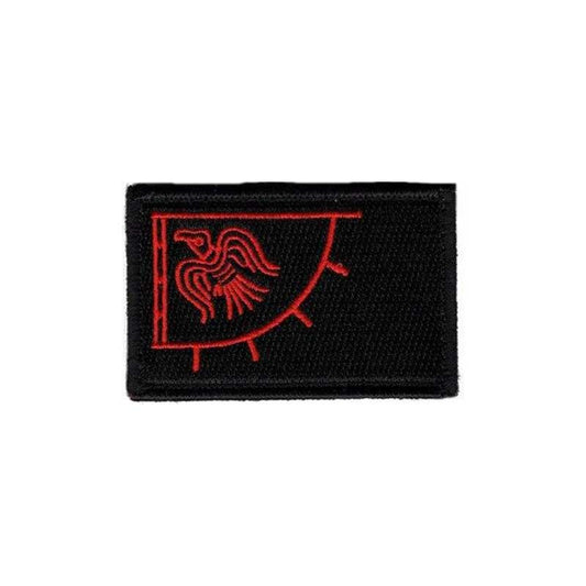 Badge Viking Bannière au Corbeau