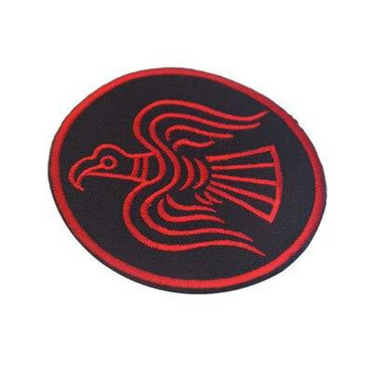 Badge Viking Hrafnsmerki rouge