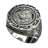 Wikinger-Wolf-Ring (Silber)