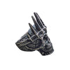 King of the Dead Viking Ring (Silver)