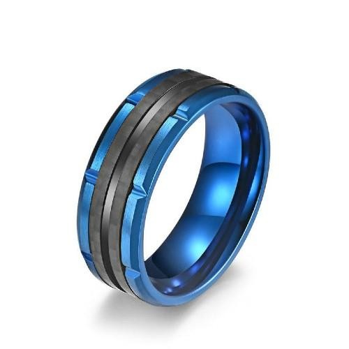 Bague Viking du Combattant Bleu 