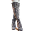 High Viking Style Boots - Women's