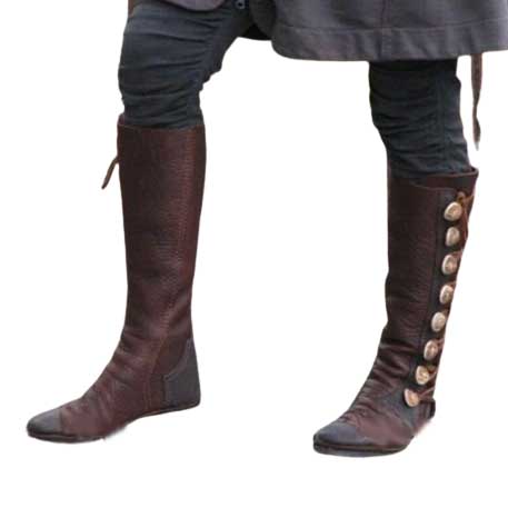 Bottes Vikings en Cuir Ervald