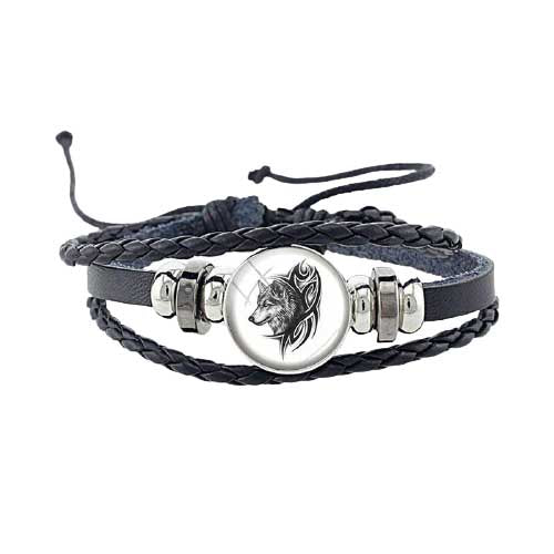 Bracelet Viking Loup Celtique