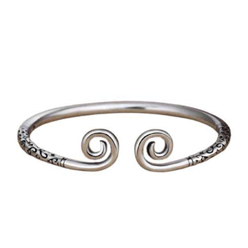 Bracelet Viking Spirale d'argent