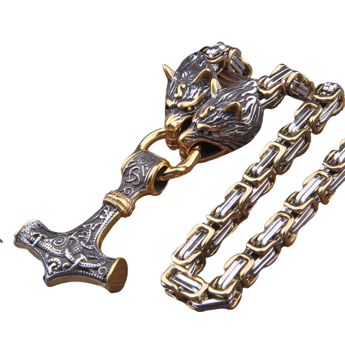 Chaine Viking Mjolnir Photo 1