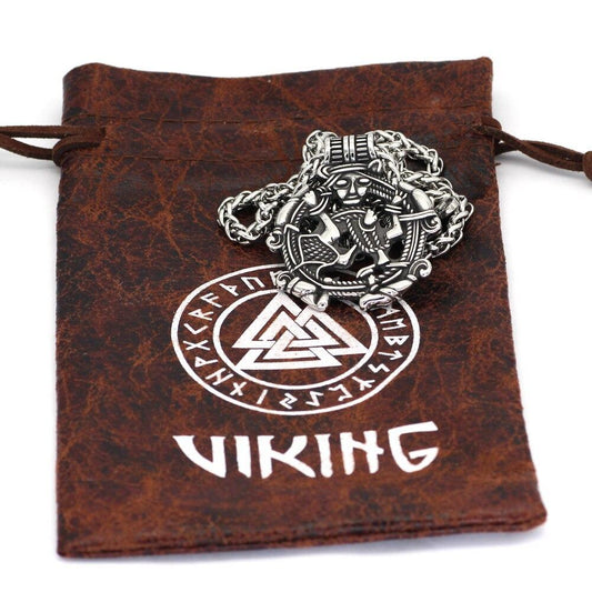 Collier Viking Loki pochette